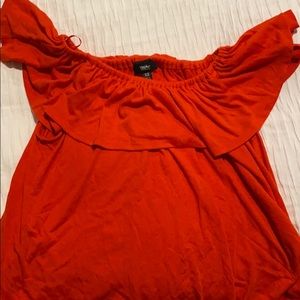 Off the shoulder top